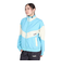 エックスガール（X-gir）EMBOSSED WIND UP ジャケット 158246021007-LtBLUE