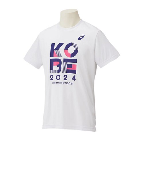 アシックス（ASICS）神戸マラソン2024 スーベニア 半袖 Tシャツ 2013A474.100