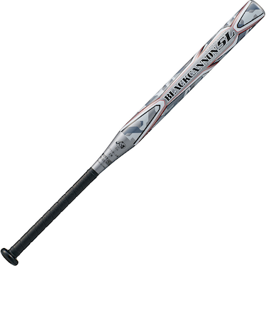 ゼット（ZETT）ソフトボール用バット ソフト2号FRP製 ブラックキャノン5L 80cm/580g平均 BCT52210-1300