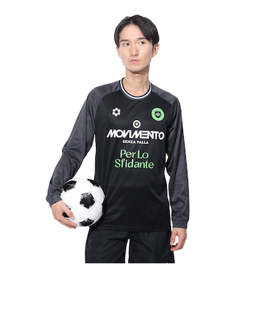 スフィーダ（SFIDA）長袖シャツ プラクティスＴシャツ SA-24X50 BLK