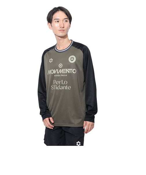 スフィーダ（SFIDA）長袖シャツ プラクティスＴシャツ SA-24X50 KHA