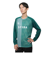 スフィーダ（SFIDA）長袖シャツ プラクティスＴシャツ SA-24X51 GRN