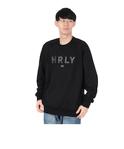 ハーレー（HURLEY）EMB HRLY スウェット クルーシャツ 24XBMCFL025-BLK