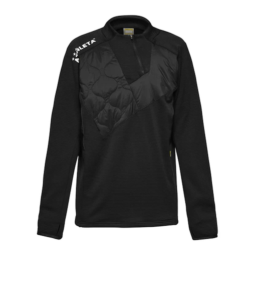 アスレタ（ATHLETA）サッカー フットサルウェア グリッド起毛パディングTRシャツ 4161 BLK