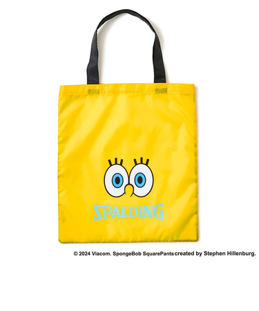 スポルディング（SPALDING）パッカブル トートバッグ スポンジ・ボブ アイズ 50-026SBE