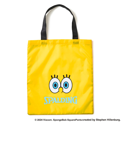 スポルディング（SPALDING）パッカブル トートバッグ スポンジ・ボブ アイズ 50-026SBE