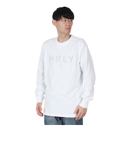 ハーレー（HURLEY）HRLY ロゴ ロングスリーブTシャツ 24XBMCLS028-WHT