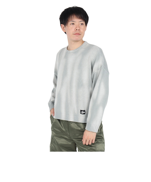 SPLR（SPLR）Garment Dyed クルーネックニット 2421-18116-00502