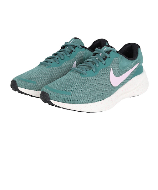 ナイキ（NIKE）スポーツシューズ レボリューション 7 グリーン FB2208-301 スニーカー ランニングシューズ 靴