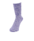 クー（Coo.）温感 テーパー クルー丈 ソックス 895Q4GSA0105 PUL 22センチ 紫 保温 裏起毛