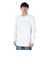 ハーレー（HURLEY）VORTEX ボックス ロゴ ロングスリーブTシャツ 24XBMCLS027-WHT