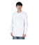 ハーレー（HURLEY）VORTEX ボックス ロゴ ロングスリーブTシャツ 24XBMCLS027-WHT