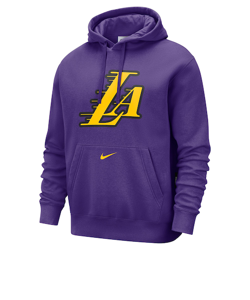 ナイキ（NIKE）バスケットボールウェア LAL MNK CLUB フリース プルオーバー パーカー FZ0599-504