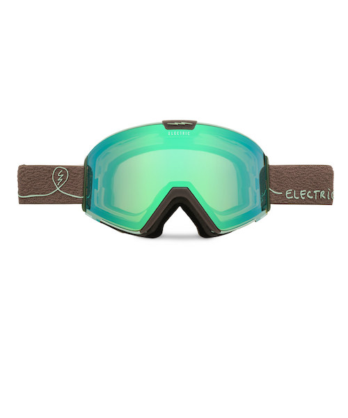 ジロ（giRo）ウインターゴーグル メガネ対応 REVOLT trail green