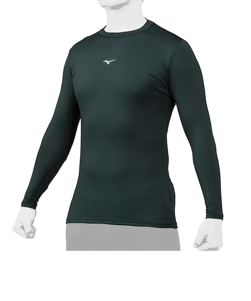 ミズノ(MIZUNO)野球 アンダーシャツ バイオギアローネック長袖 12JABC1134