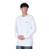 ハーレー（HURLEY）TRIBAL LOGL ロングスリーブTシャツ 24XBMCLS030-WHT
