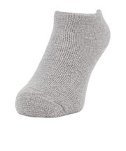 クー(Coo.)温感 厚地 アンクル丈 ソックス 894Q4GSA0116 GRY 25センチ グレー 保温 裏起毛