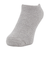 クー（Coo.）温感 厚地 アンクル丈 ソックス 894Q4GSA0116 GRY 25センチ グレー  保温 裏起毛