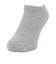 クー（Coo.）温感 厚地 アンクル丈 ソックス 894Q4GSA0116 GRY 25センチ グレー  保温 裏起毛