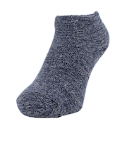 クー(Coo.)温感 厚地 アンクル丈 ソックス 894Q4GSA0118 NVY 25センチ ネイビー 保温 裏起毛