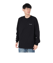 ハーレー（HURLEY）スクエア ロゴ ロングスリーブTシャツ 24XBMCLS029-BLK