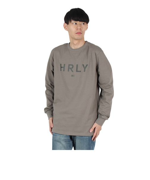 ハーレー（HURLEY）HRLY ロゴ ロングスリーブTシャツ 24XBMCLS028-SKHK