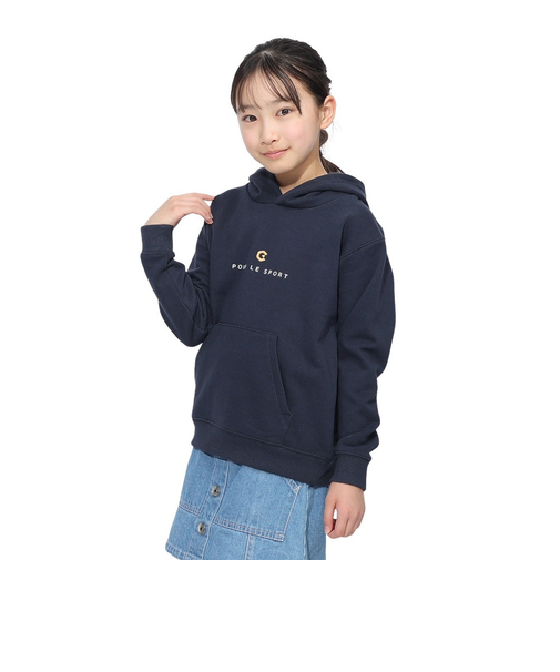 ジュニア プルオーバー フーディー SW4F0054-TR862-GRCD NVY
