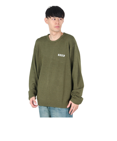 リーフ（REEF）BULKY ニット セーター RFKNM2401-OLV