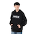 ハーレー（HURLEY）VORTEX ボックス ロゴ スウェットパーカー 24XBMCFF026-BLK