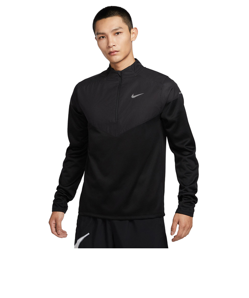 ナイキ（NIKE）Therma-FIT Sphere エレメント ハーフジップ 長袖 ランニングトップ FZ1116-010