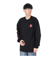 ハーレー（HURLEY）TRIBAL LOGL ロングスリーブTシャツ 24XBMCLS031-BLK
