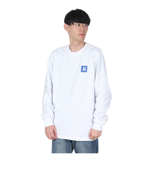 ハーレー（HURLEY）TRIBAL LOGL ロングスリーブTシャツ 24XBMCLS031-WHT
