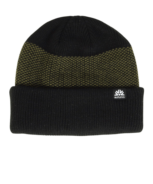 ビーニー ニット帽 AT24 BIRDSEYE BLACK