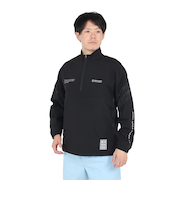 絶耐撥水 ヒートクロス マジックサーモ BSMESH ハーフジップ ジャケット WB4F0049-TR854-GRSD BLK