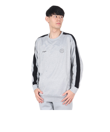 ザ・ワープ・バイ・エネーレ(The Warp By Ennerre)スペーサー ニット クルーネック スウェットシャツ WB3SJE09 GRY