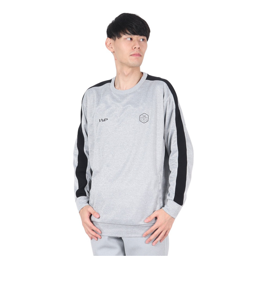 ザ・ワープ・バイ・エネーレ(The Warp By Ennerre)スペーサー ニット クルーネック スウェットシャツ WB3SJE09 GRY