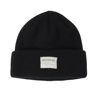 ボンファイアー（Bonfire）帽子 ベーシック カフ ワッチ 20BNF4FST2346 BLK 黒 フリーサイズ