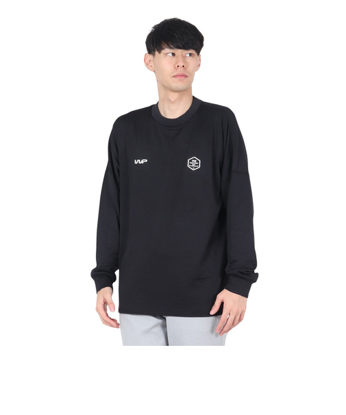 ザ・ワープ・バイ・エネーレ(The Warp By Ennerre)クルーネック ウォームシャツ WB3SJB11 BLK