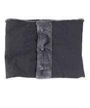 クー(Coo.)2FACE ネックウォーマー 900CO4ST0016 CGRY チャコールグレー リバーシブル