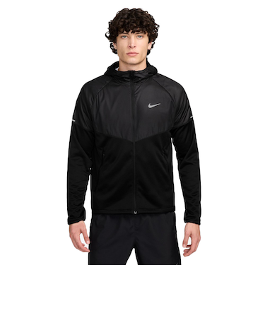 ナイキ（NIKE）サーマフィット スフィア マイラー 撥水 ランニング フーディ ジャケット FZ1112-010