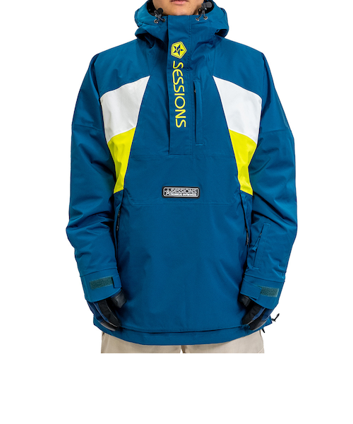 セッションズ(SESSIONS)エージェント アノラック プルオーバー ジャケット SSFW240002 NVY(Men’s、… セッションズ（SESSIONS）エージェント アノラック プルオーバー