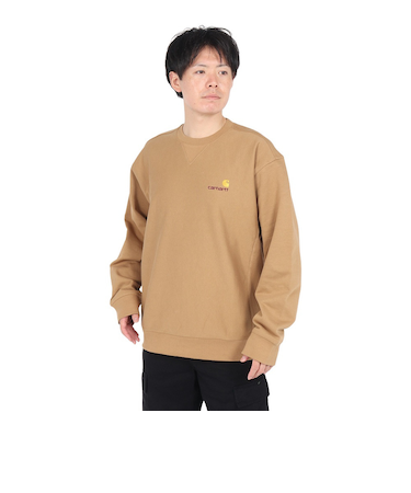 カーハート（CARHARTT）アメリカン スクリプト スウェットシャツ I0254752FSXX24FW