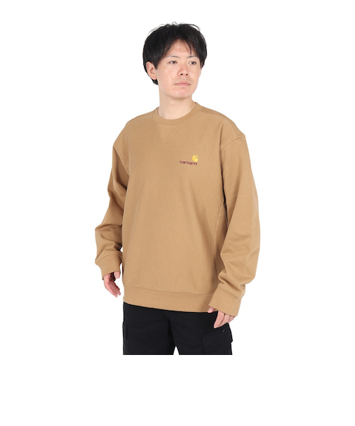 カーハート（CARHARTT）アメリカン スクリプト スウェットシャツ I0254752FSXX24FW