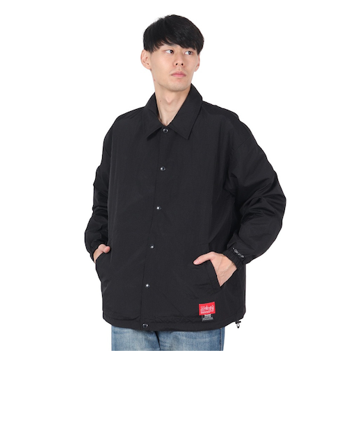 マンハッタンポーテージ(ManhattanPortage)リバーシブル コーチ ダウンジャケット 24FW-MP-TAION 05 BLACK