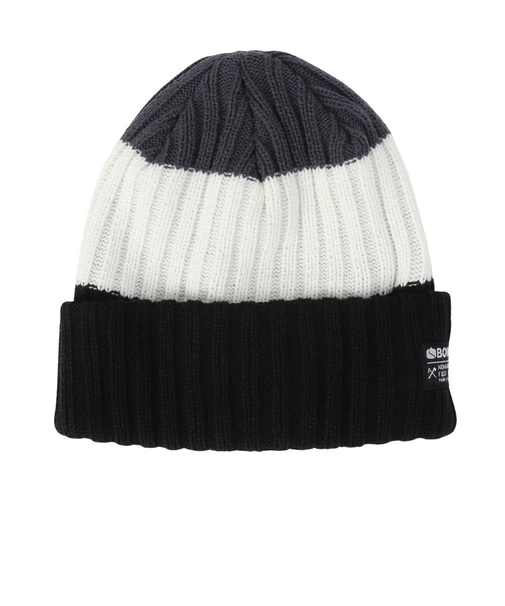 ボンファイア（Bonfire）帽子 ボーダー リブ カフ 20BNF4FST2345 BLK 黒 フリーサイズ