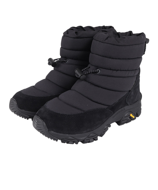 メレル(MERRELL)スニーカー アウトドアシューズ コールドパック 3 ゼロ サーモ トール ウォータープルーフ J5006763 BLK