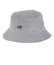 ニューバランス（new balance）帽子 コーデュロイバケットハット LAH43006SLA グレー M-LLサイズ