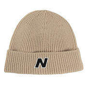 ニューバランス（new balance）帽子 Winter ウォッチマン ブロック N ビーニー LAH33003SOT 茶色 フリーサイズ 保温