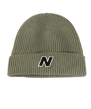 ニューバランス（new balance）帽子 Winter ウォッチマン ブロック N ビーニー LAH33003DEK オリーブ フリーサイズ 保温