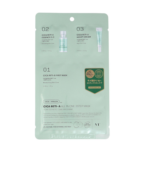 ブイティー コスメティックス（VT COSMETICS）シカレチA オールインワン 3ステップマスク